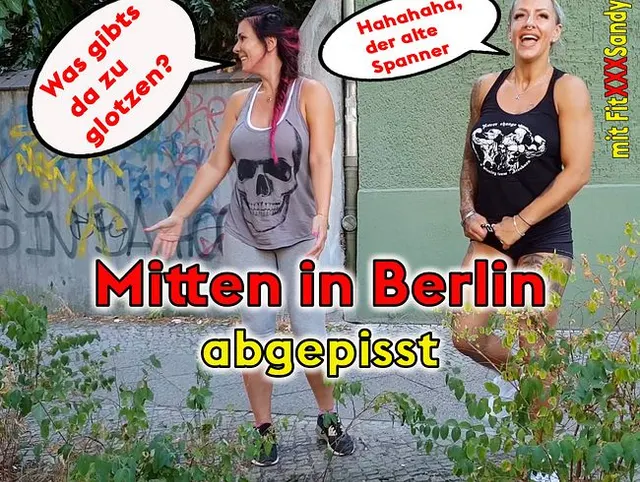 MITTEN IN BERLIN abgepisst