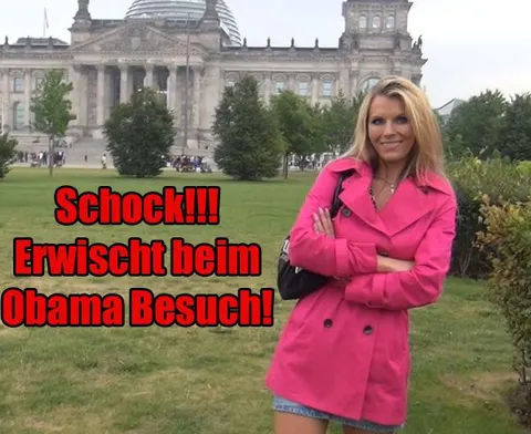 SCHOCK!!! Erwischt beim Obama Besuch!