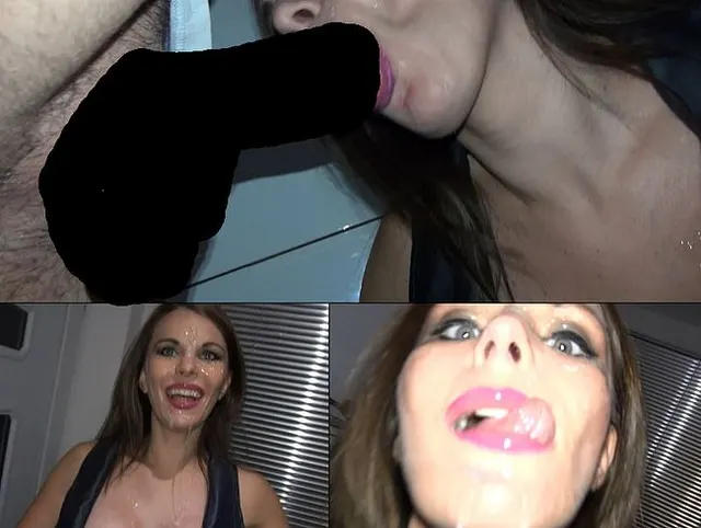 Vorschau aus Gangbang: Spritz der Fremdgehschlampe in die Spermafresse